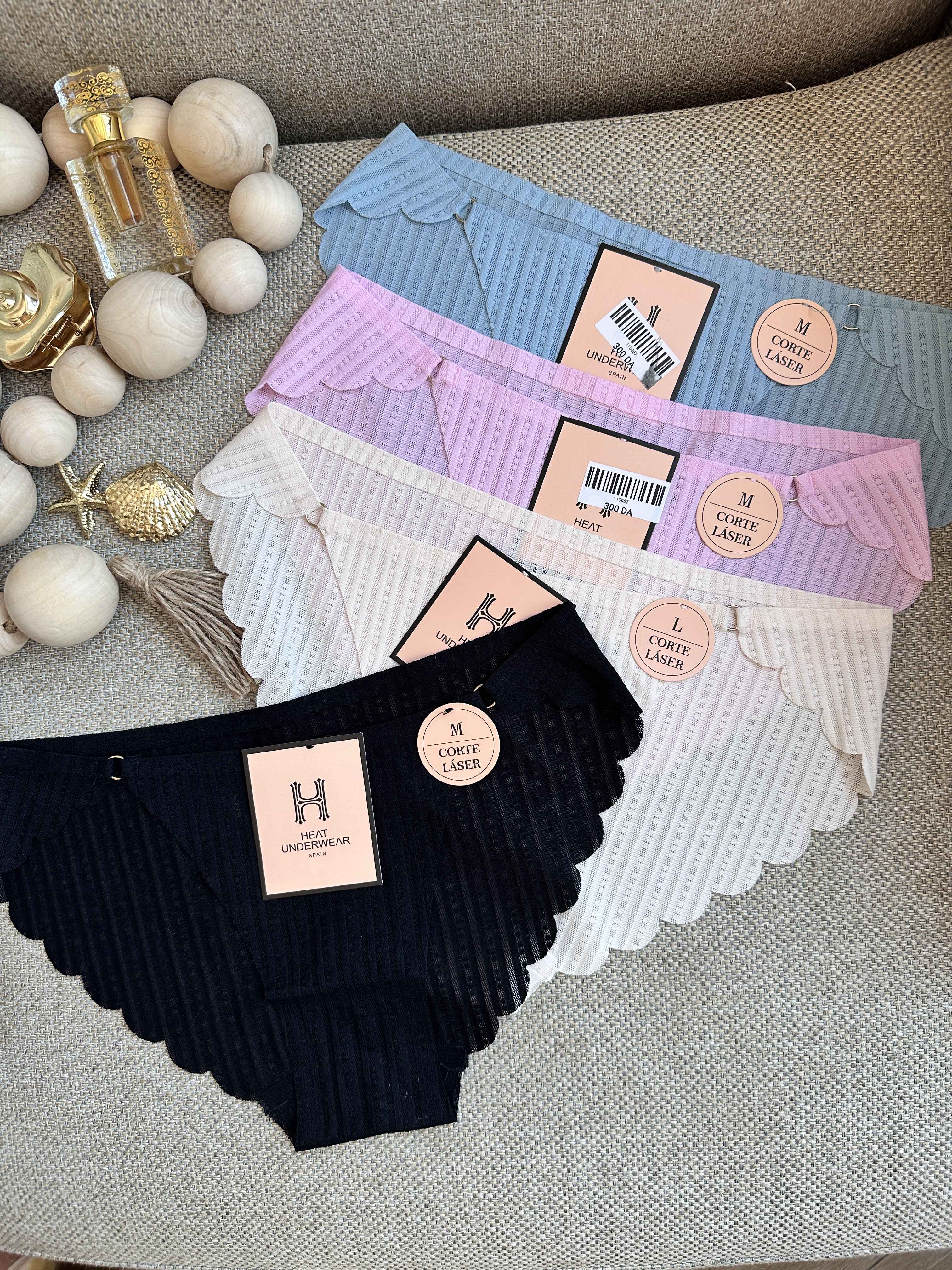 Culotte dentelle rond 