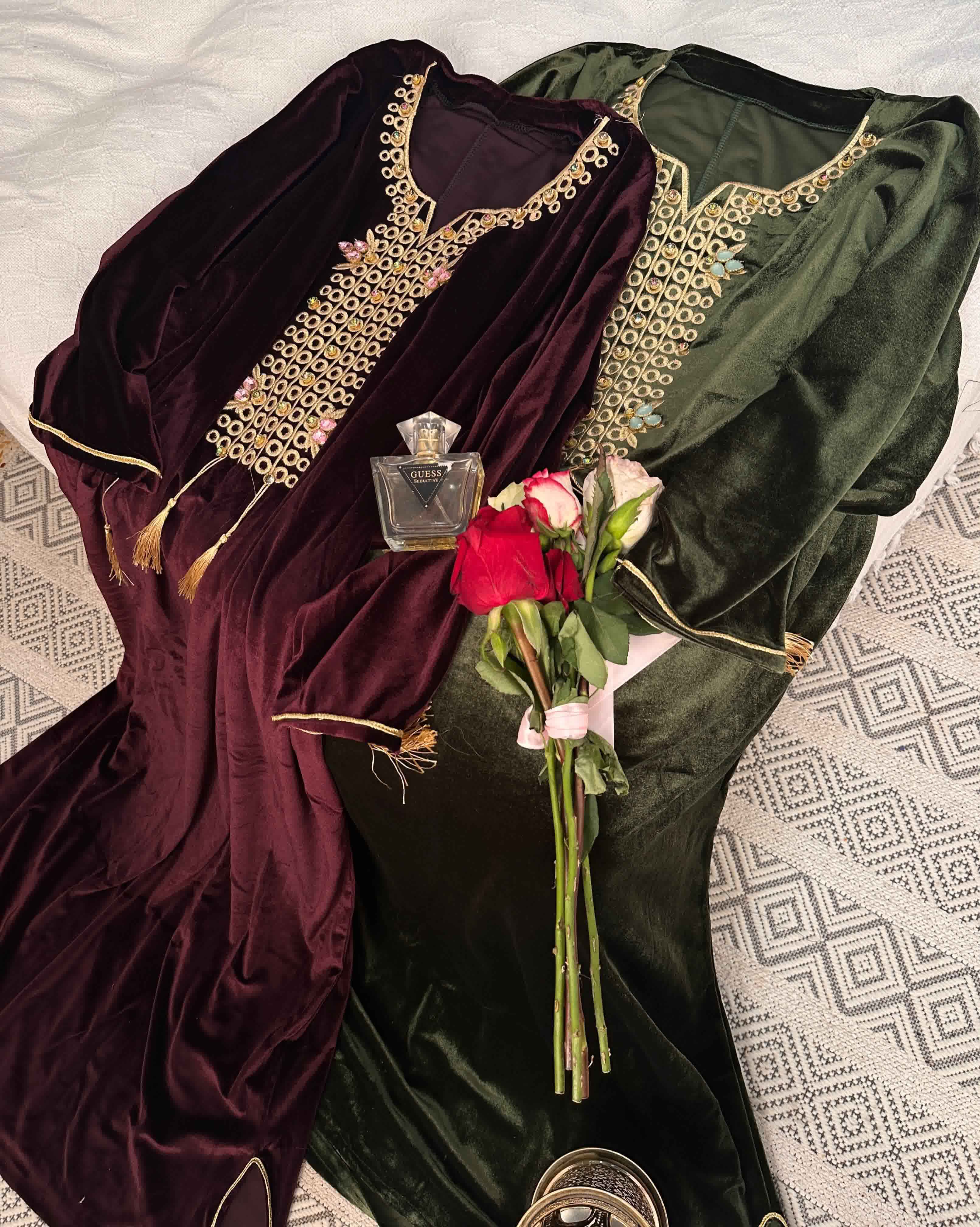 Robe standard broderie