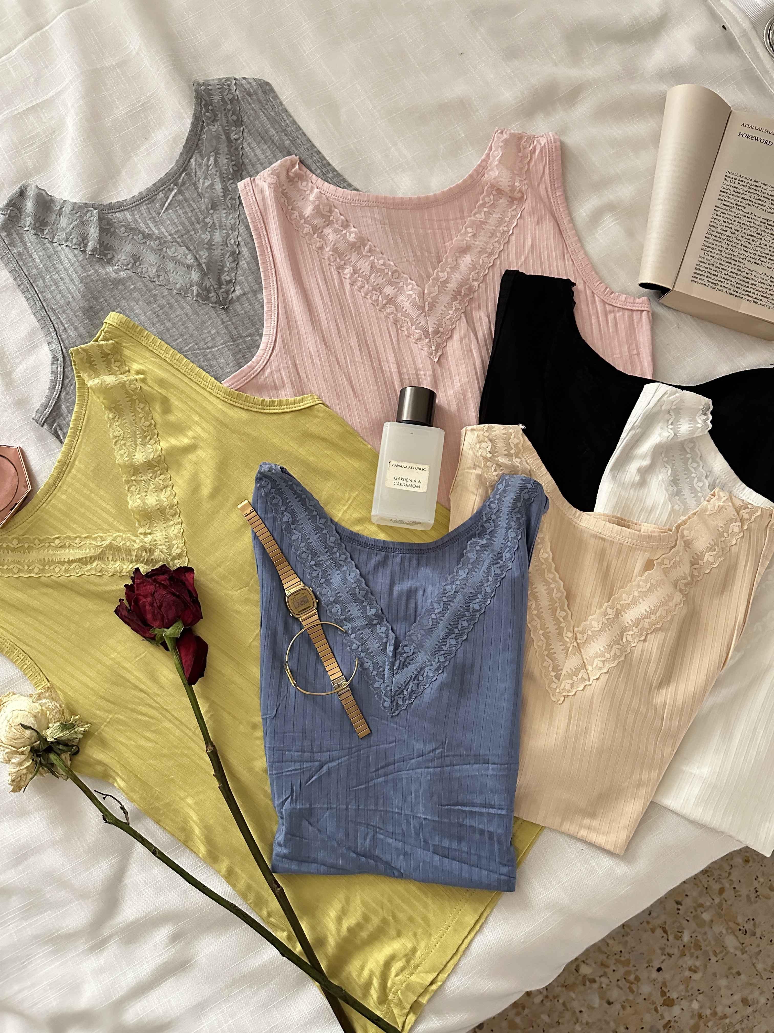 debardeur feston large 