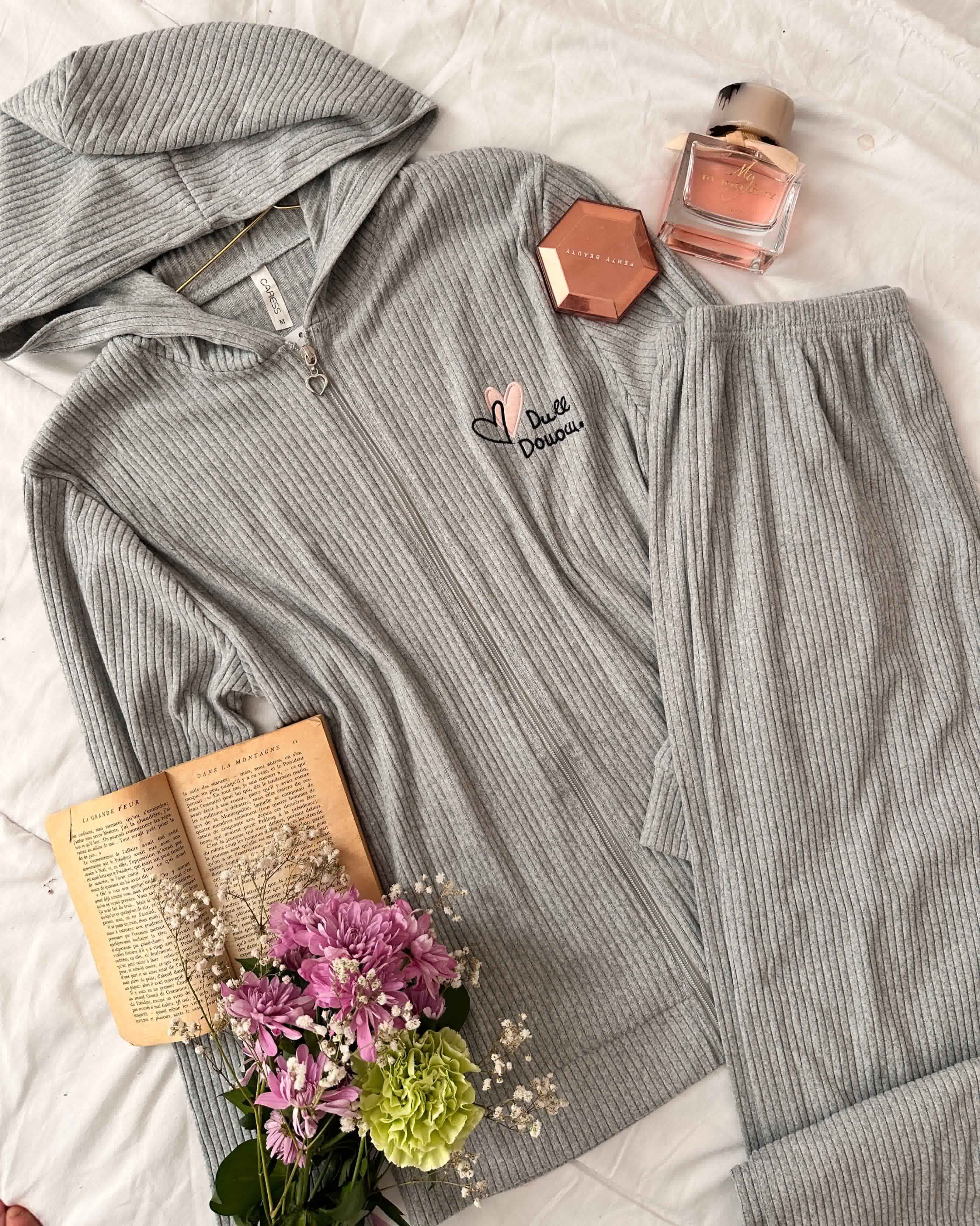 Pyjama Caress capuche 