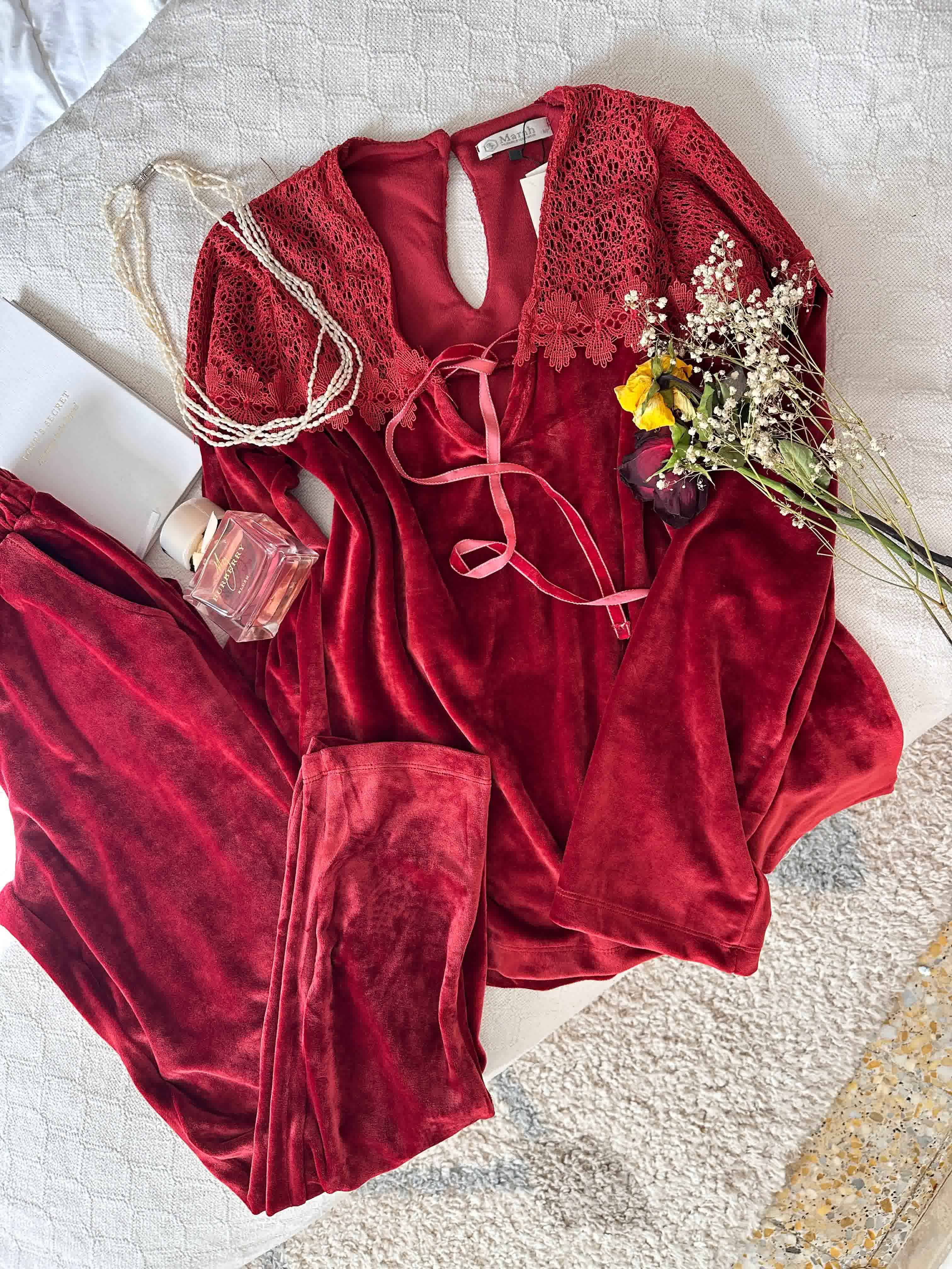 Homewear Marah guippure 