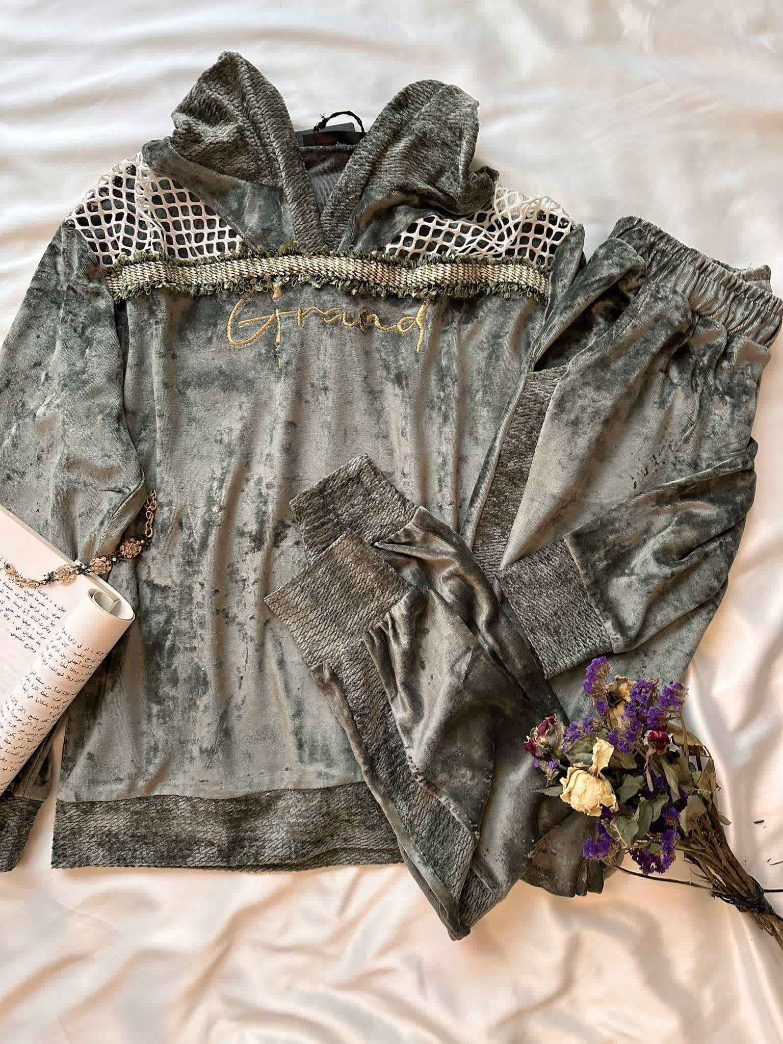 pyjama ipekmod vert velour