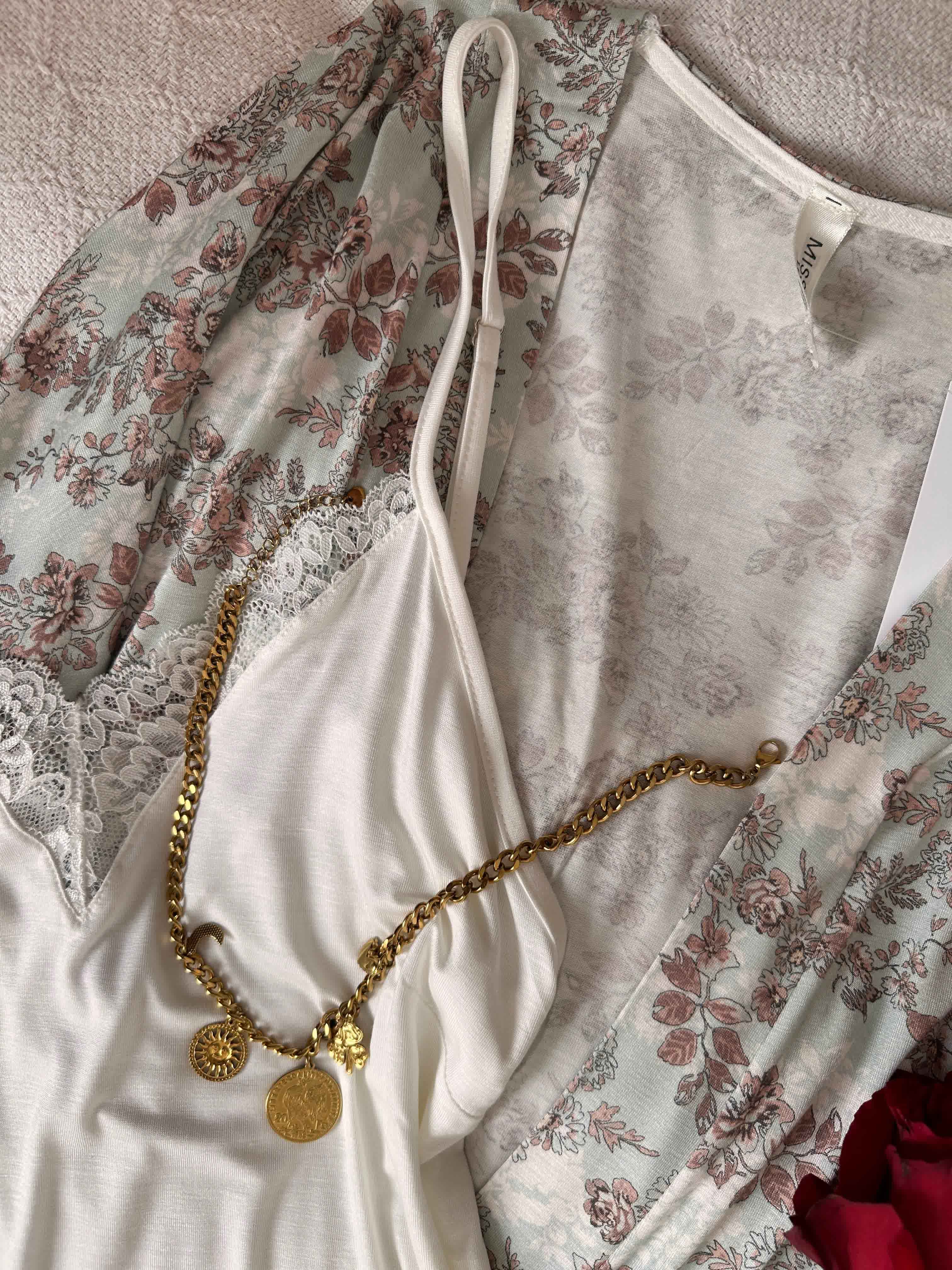 Deshabillé MD coton fluide blanc 