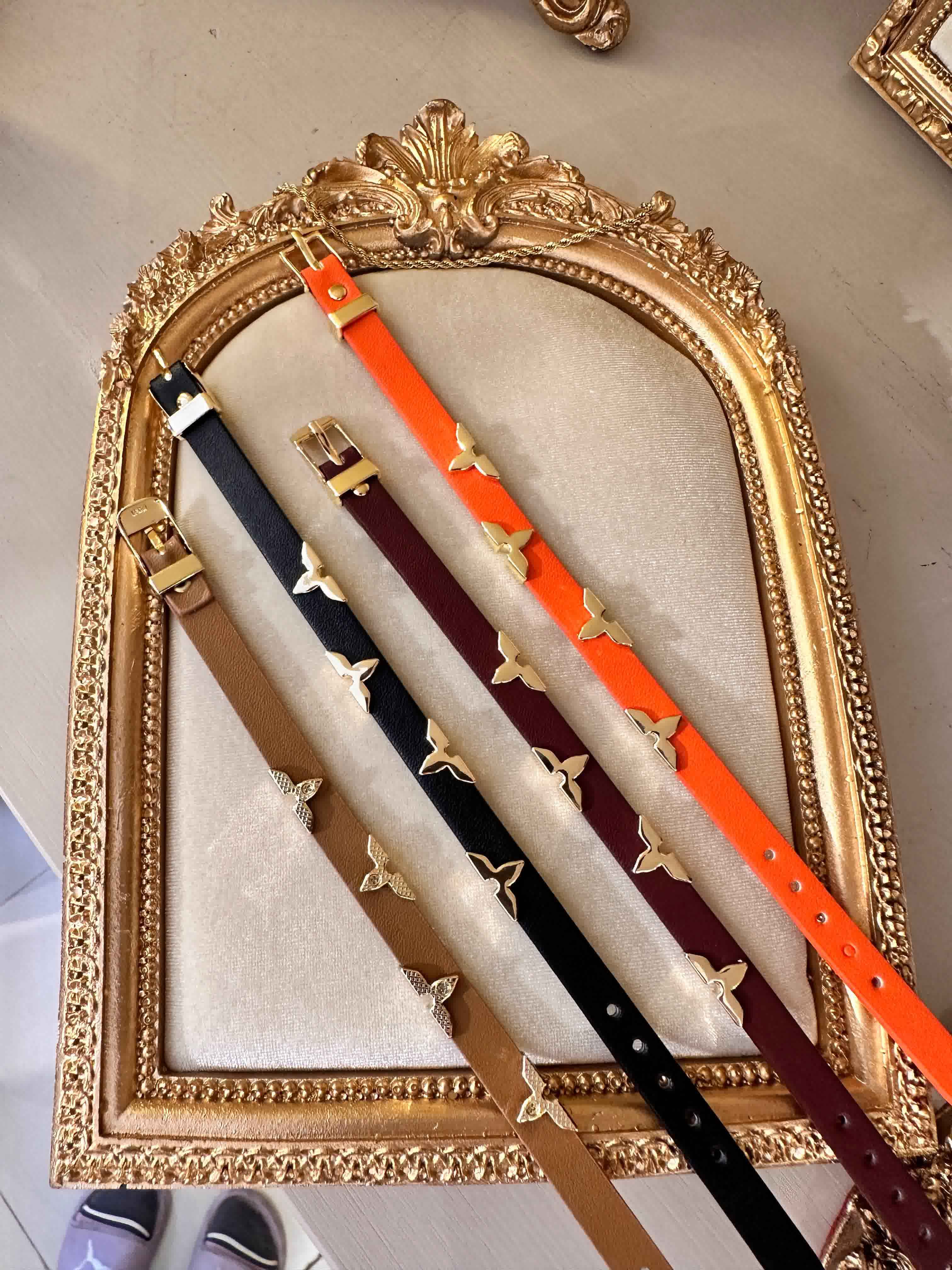 bracelet en cuire luis vitton 