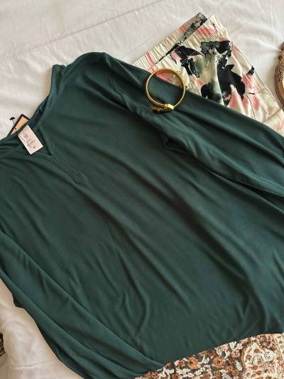 Pyjama H fluide pantalon fleuri