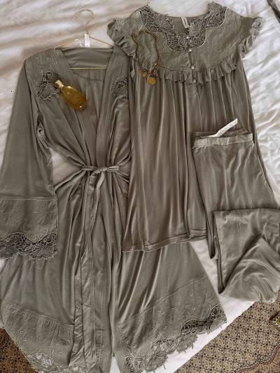 Ensemble 3pcs guippure