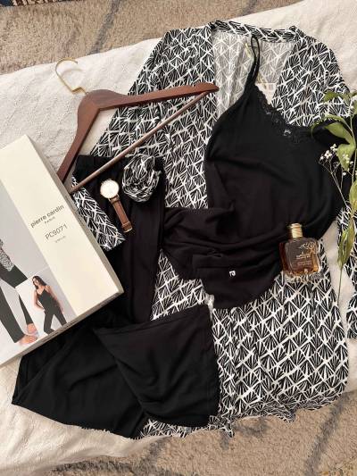 Ensemble 3pcs Pierre Cardin Noir