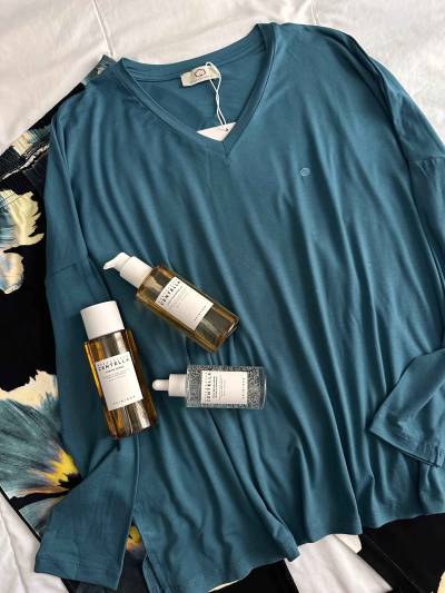 Pyjama Penyemood bleu petrole