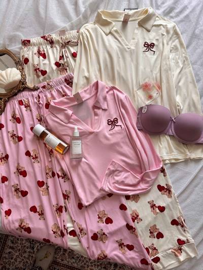 Pyjama caresse nounours