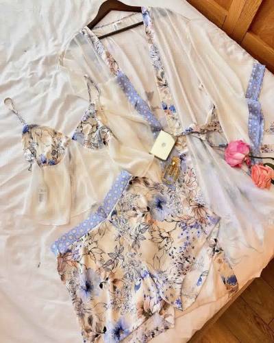 Ensemble 3pcs Bonjour blanc short
