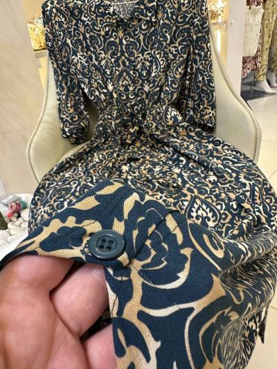 robe donwear vert