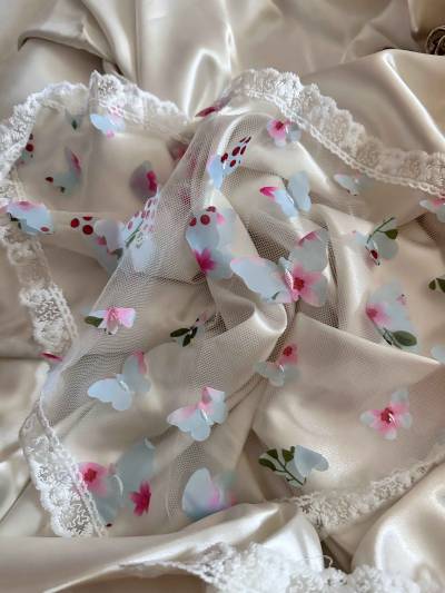 Foulard butterflies