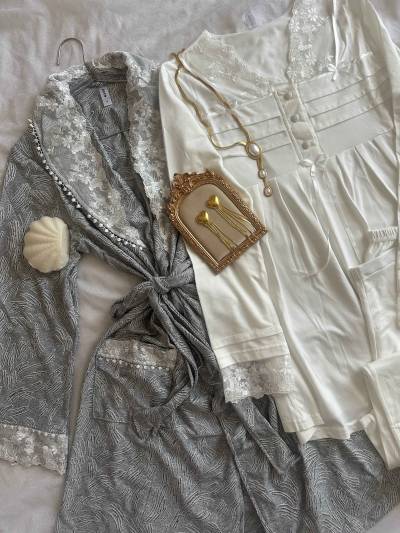 3pcs bone florale