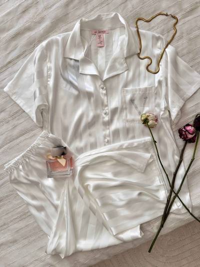 Pyjama H rayonné uni