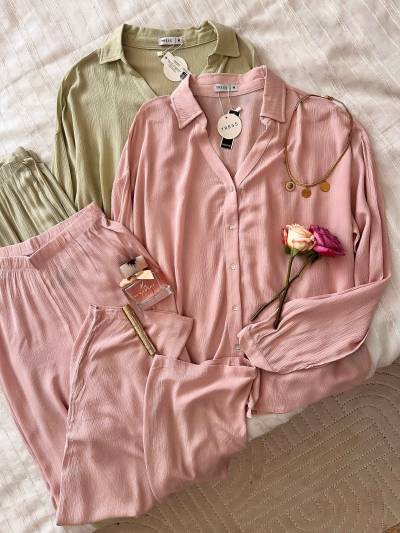 Pyjama tress lin uni