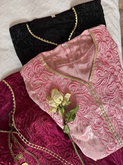 Robe kemkha broderie uni