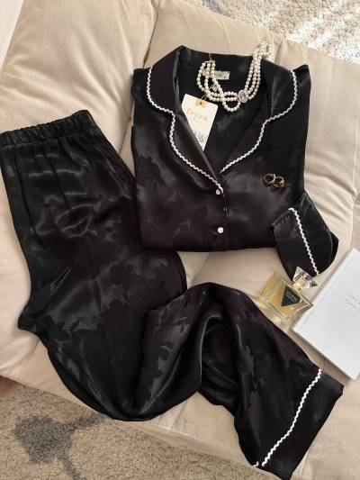 pyjama feyza noir uni