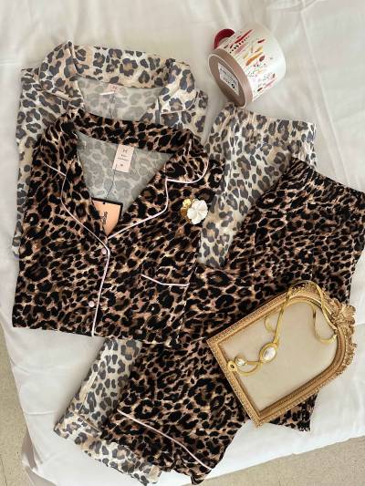 Pyjama H premium leopard