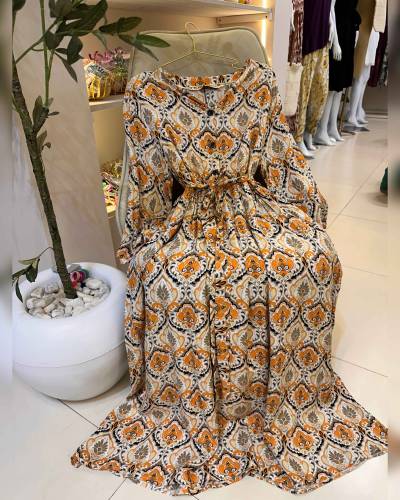 robe donwear orange