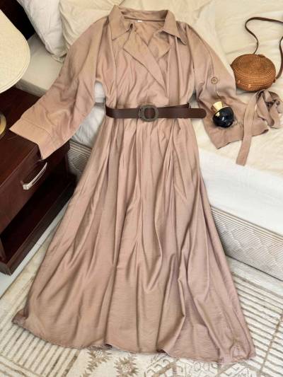 Robe lin uni