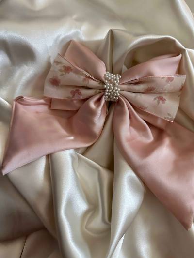 Pince mousseline fleurie
