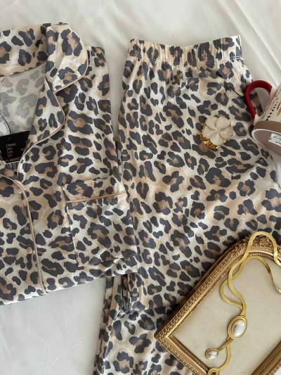 Pyjama H premium leopard