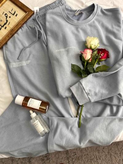 Homewear penyemood Bleu clair