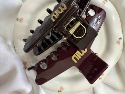Attache miumiu doré