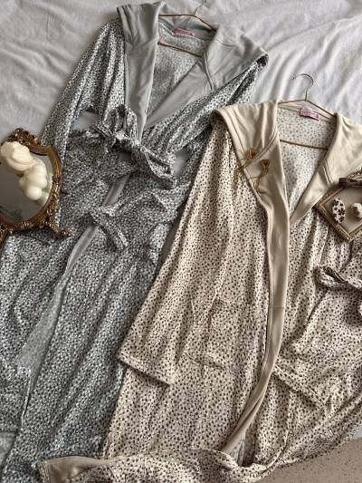 Kimono angel’s gris/beige