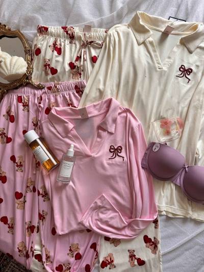 Pyjama caresse nounours