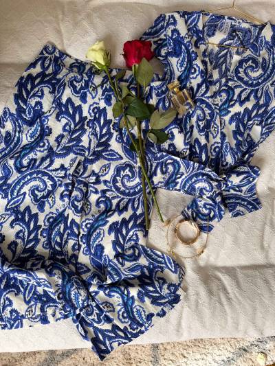 Homewear bonjour bleu