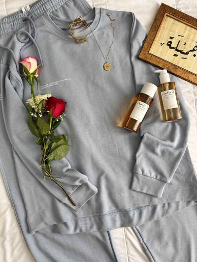 Homewear penyemood Bleu clair