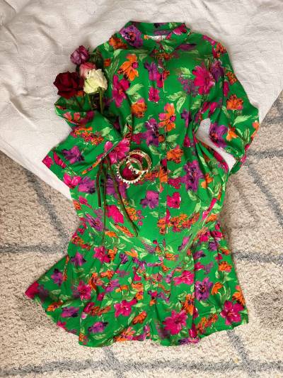 Robe vert pistache Ibiza