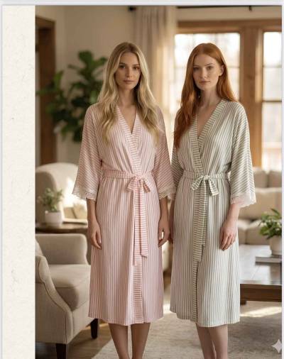 Kimono Bone lin rayonné