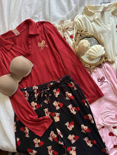 Pyjama caresse nounours