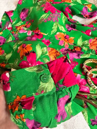 Robe vert pistache Ibiza