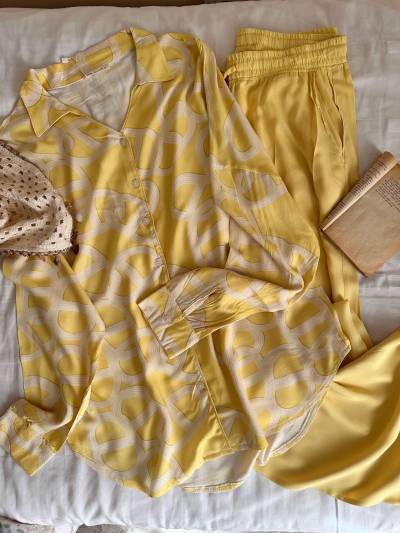 Homewear Jaune à manche