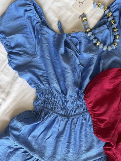 Robe tiramissu courte uni