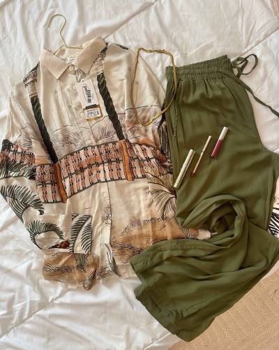Homewear chemise dessiné