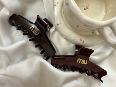 Attache miumiu doré
