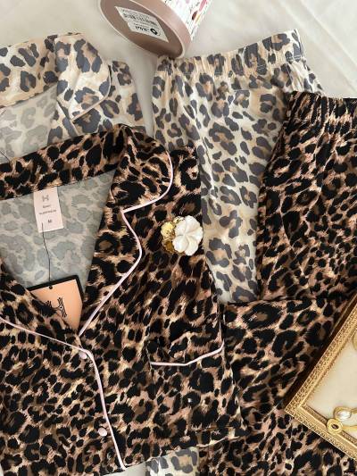 Pyjama H premium leopard