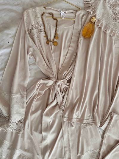 Ensemble 3pcs guippure