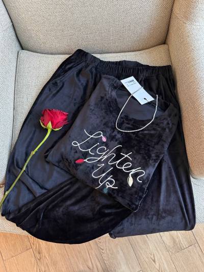 pyjama pijapia velour lighten up