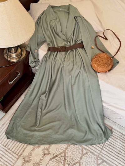 Robe lin uni