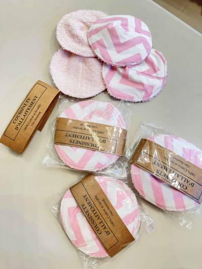 coussinet d allaitement cotton 4pcs