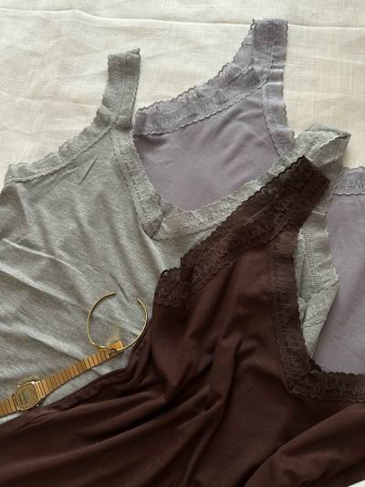 bustier feston dentelle