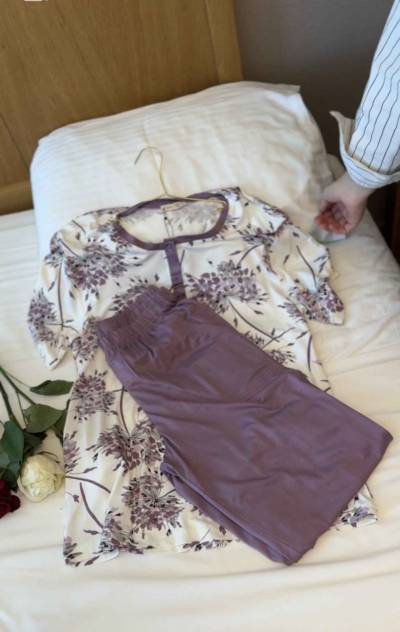 pyjama coton boutons