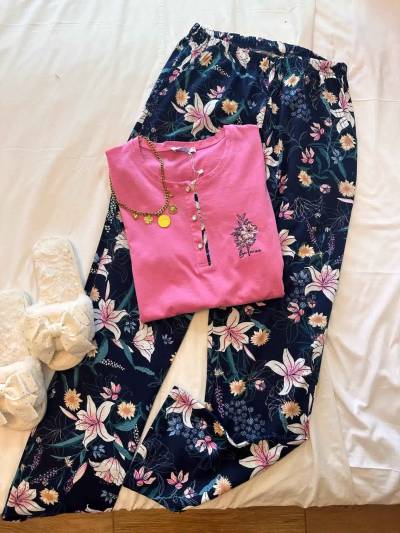 pyjama pijapia tricot fushia