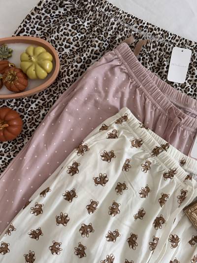 Pantalon léopard