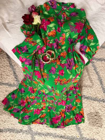 Robe vert pistache Ibiza
